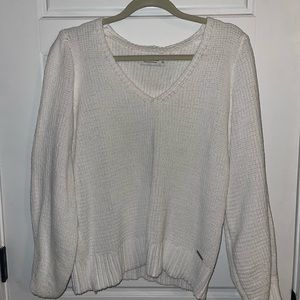 Abercrombie and Fitch-women’s V-neck sweater-size L